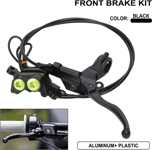 Miniatura 2 de CHANGCHENG Kit de freno delantero para motocicleta Sur Ron CNC Billet aluminio y plástico palanca de freno para SurRon Motor eléctrico Light Bee