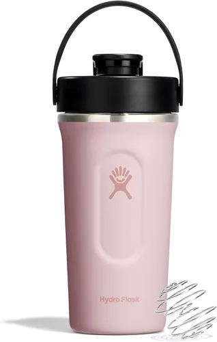 Miniatura 14 de Hydro Flask Botella agitadora – Botella de gimnasio de acero inoxidable aislada para preentrenamiento y proteína 24 onzas Agave Verde