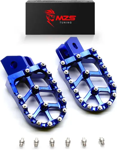 Miniatura 15 de MZS Estriberas eléctricas para motocross compatibles con X3 XXX MX3 MX4 MX5, estriberas Ebike MX más anchas reposapiés resto pedal CNC aluminio negro