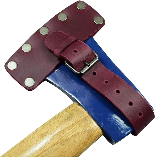 Miniatura 11 de Hide & Drink, Funda para hacha de leñador, funda rústica con correa ajustable, funda protectora, cuero de grano completo, hecha a mano