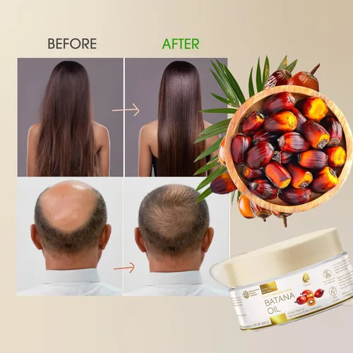 Miniatura 8 de Aceite de batana 100% crudo prensado en frío, potente aceite natural para el crecimiento del cabello y curación de la piel, certificado orgánico