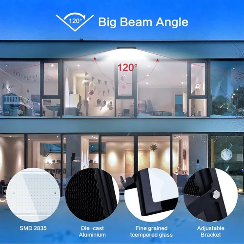 Miniatura 3 de MIHEAL Ultra delgado 10 W 20 W 30 W 50 W 100 W LED foco de luz de inundación LED lámpara de búsqueda 110 V reflectores para jardín al aire libre
