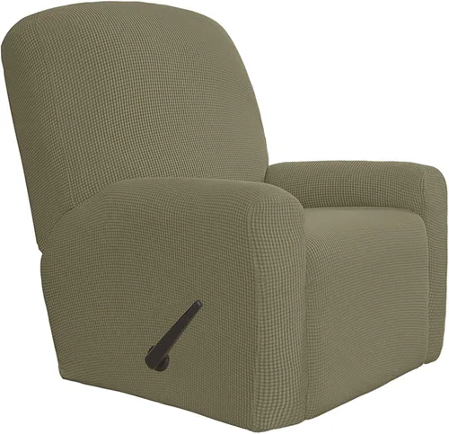 Miniatura 22 de Easy-Going - Funda elástica para sofá reclinable y sofá cama, 6 piezas, protector de muebles, suave, parte inferior elástica, tela jacquard