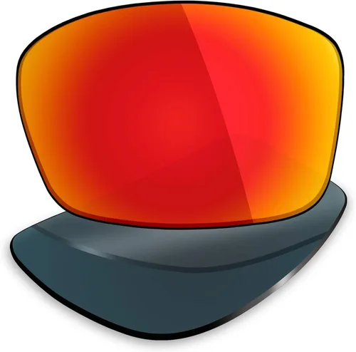Miniatura 5 de mryok 4pares polarizadas lentes de repuesto para costa del mar Blackfinanteojos de sol, Stealth negrorojo fuegohielo azulplata titanio