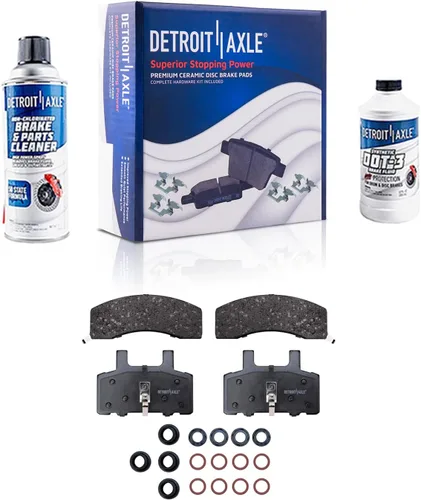 Miniatura 98 de Detroit Axle - Pastillas de freno traseras para Kia Sportage 2017-2022, Hyundai Tucson 2016-2021, pastillas de freno de cerámica 2018 2019 2020