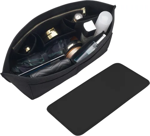 Organizador de fieltro para bolso, organizador de bolsas adecuado para Speedy 30, Neverfull PM y organizador de moldeador de base para bolsa de mano