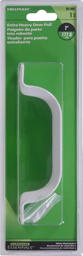 Miniatura 2 de Hardware Essentials 851901 Tiradores de puerta blancos resistentes de 7 pulgadas