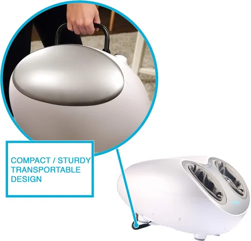 Miniatura 6 de Aurora Health & Beauty Masajeador de pies de compresión de aire Shiatsu con terapia de calor