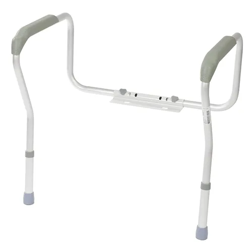 Homecraft Marco de seguridad para inodoro, marco de inodoro de baño para discapacitados o discapacitados, rieles de asistencia para ancianos, rieles