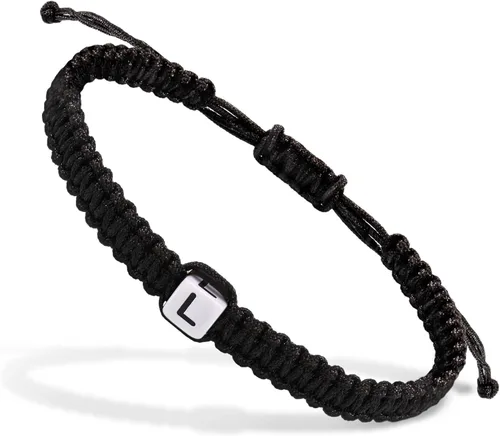 Miniatura 28 de Pulseras hechas a mano, pulseras para mujeres y hombres, pulsera ajustable con inicial, regalos de joyería para mamá, esposa, novia, ella, amigos