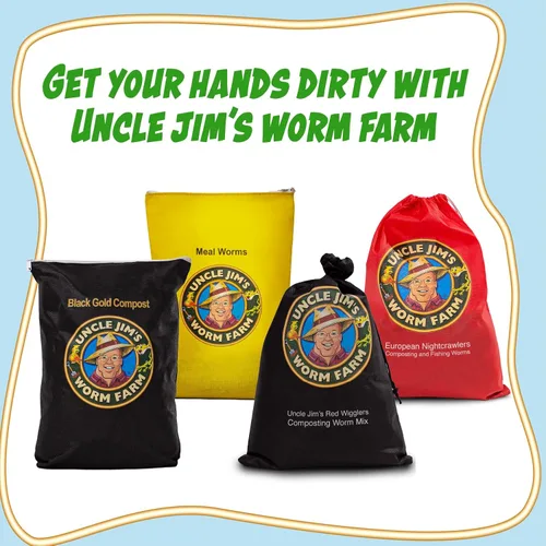 Miniatura 7 de Uncle Jim's Worm Farm 1000 gusanos de harina para reptiles y pollos Gusanos de harina para alimentar lagartos, gecko, dragones barbudos, pollos