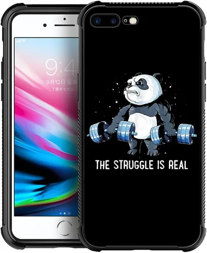 Miniatura 14 de Carcasa para iPhone 8 Plus, 9H de cristal templado para iPhone 7 Plus, para hombres y niños, diseño de patrón fresco a prueba de golpes, Bandera