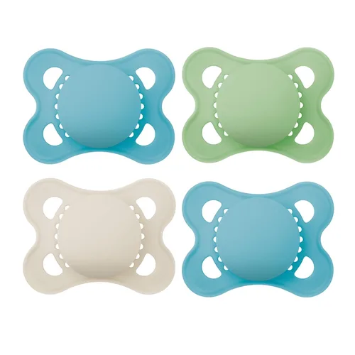 Miniatura 13 de MAM Chupetes de bebé mate originales, Binky para niños de 0 a 6 meses, pezón de silicona sin BPA, fácil de limpiar, lo mejor para bebés recién