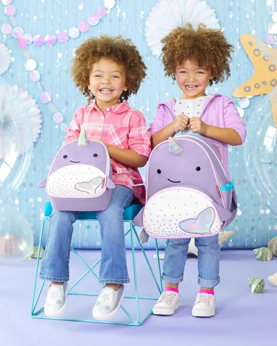 Miniatura 129 de Skip Hop - Mochila para preescolar, colección Zoo, para niños pequeños de 3 a 4 años, diseño de llama