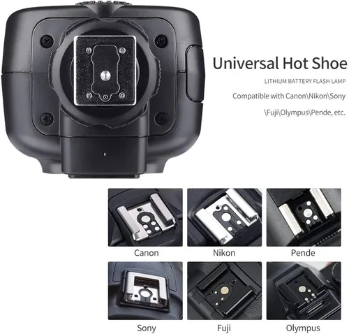 Miniatura 8 de Godox TT600 2.4G Flash Speedlite para cámaras Canon Nikon Pentax Olympus Fujifilm Panasonic Pentax