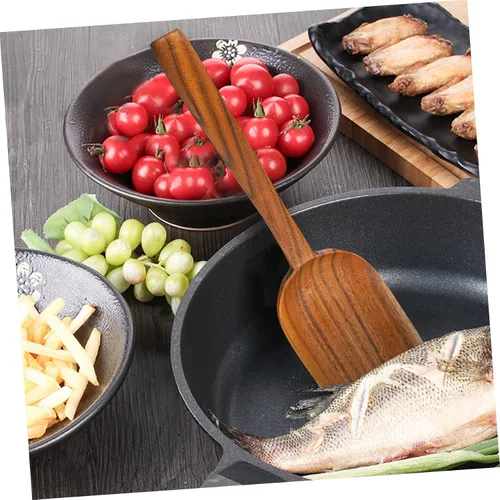Miniatura 6 de Mikinona Pequeña espátula Utensilios de cocina Cuchara Agitar Cuchara Raspador Cuchara Herramienta de cocina Non-s Scratch Utensilios de cocina