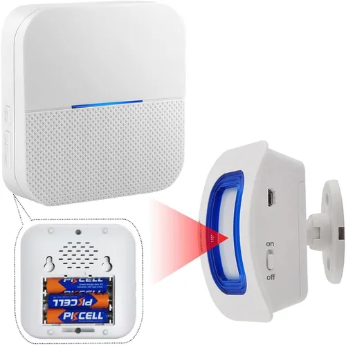 Alarma de cama para pacientes ancianos con demencia, alarma de cama inalámbrica portátil para cuidadores y alerta de prevención de caídas para
