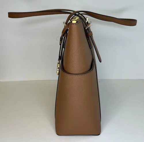 Miniatura 7 de MICHAEL Michael Kors Jet Set grande con cremallera superior y gancho para bolso a juego