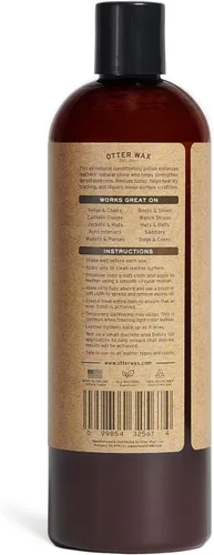 Miniatura 2 de Otter Wax Leather Cleaner & Conditioner All-Natural Conditioning Oil for Boots, Furniture Auto Seats Jackets Shoes & Bags
