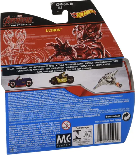 Miniatura 2 de Hot Wheels Avengers Motor - Era de Ultrón Capitán América