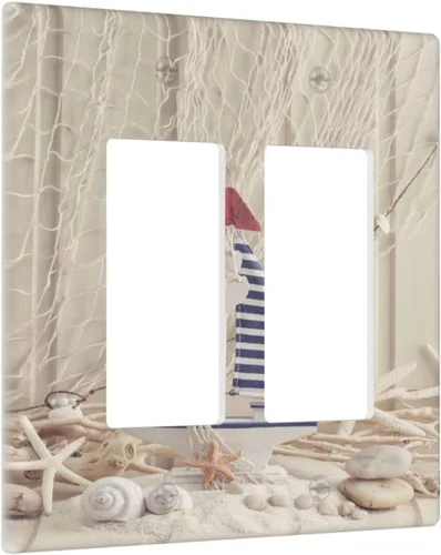 Miniatura 15 de Cubiertas Decorativas para Placas de Interruptor Abstracto Moderno de Mediados de Siglo Arco Boho Sol Dorado Hoja 1 Gang Placa de Pared Cubierta