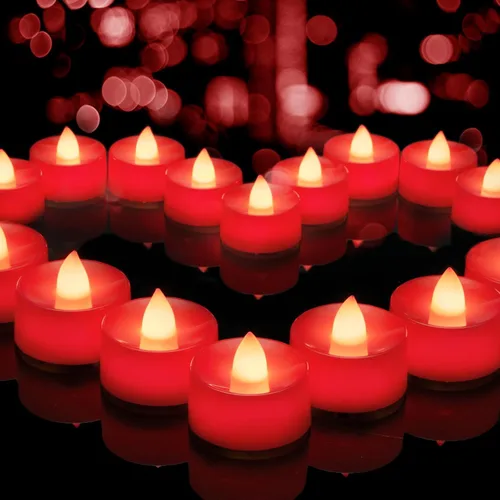 Miniatura 23 de Beichi Paquete de 100 velas LED sin llama a granel
