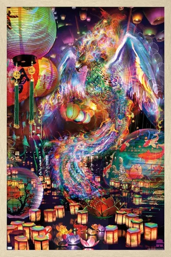 Miniatura 7 de Trends International Jumbie - Póster de pared de Phoenix, 14.72 x 22.37 pulgadas, versión enmarcada plateada Versión con marco plateado