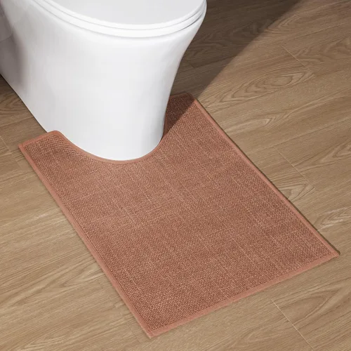 Miniatura 84 de chakme Alfombras de Baño 24x17, Alfombra de Baño Ultra Delgada Antideslizante Pequeña de Secado Rápido Absorbente para Piso de Baño