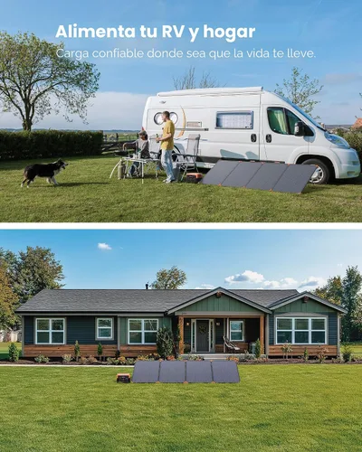 Miniatura 8 de ZOUPW Panel solar portátil de 350 W, tipo N 16BB 25% panel solar plegable de alta eficiencia para Jackery/EcoFlow Delta/Anker Solix C1000/Bluetooth