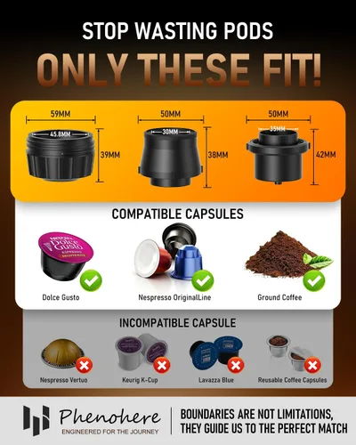 Miniatura 8 de Máquina de café espresso eléctrica portátil 6 en 1, cafetera de camping autocalentable de 20 bar con batería de 7500 mA, pantalla, compatible
