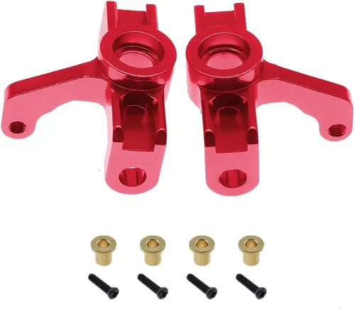 Miniatura 2 de Base de cubo de dirección delantero/trasero de aluminio, base de nudillos de portador C, piezas de actualización de asiento C para WLtoys 144001