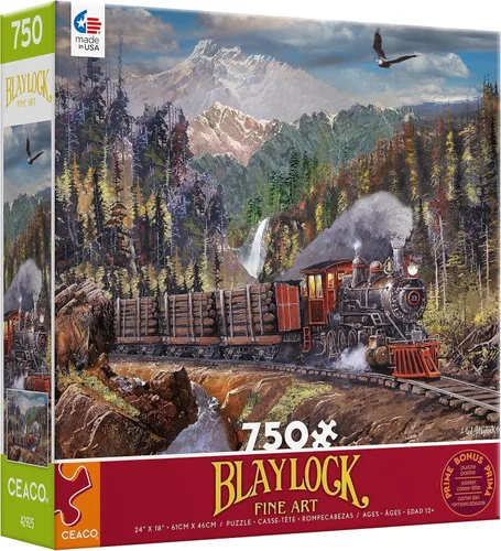 Miniatura 3 de Ceaco - Ted Blaylock - Placerville - Rompecabezas de 750 piezas