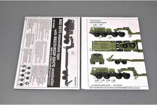 Miniatura 3 de Trumpeter maz-537g/chmzap-527g