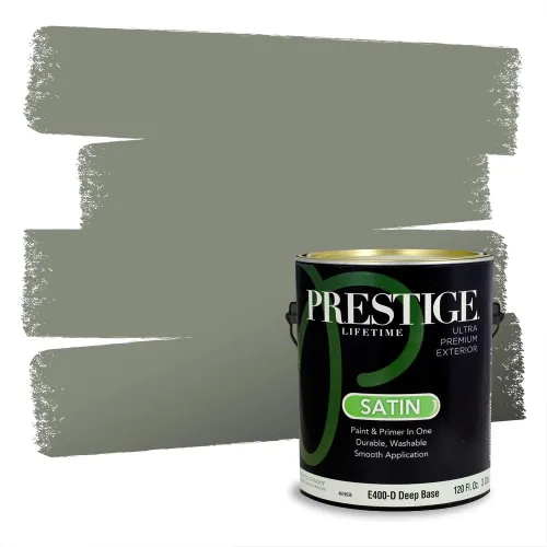 Miniatura 1687 de Prestige Paints - pintura de exterior y pintura de imprimación en una, E100-T-6006-10AVP