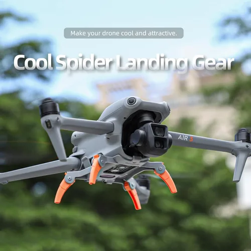 Miniatura 2 de Air 3 Kit extendido plegable de pierna de tren de aterrizaje para DJI Air3 RC Cámara Drone Accesorios Extensor de altura Extensiones Protector