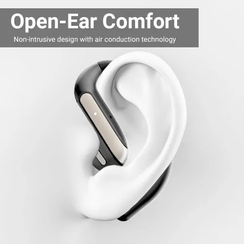Miniatura 7 de Auriculares inalámbricos Bluetooth, auriculares con ganchos para los oídos V5.4, auriculares intraurales con conexión estable, graves profundos