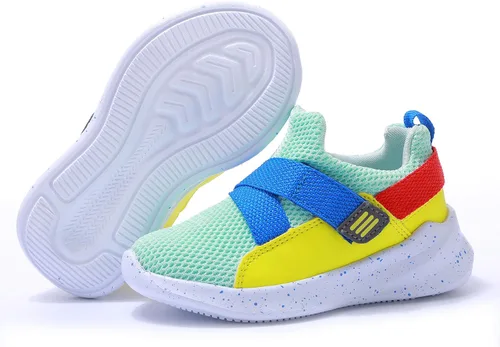 Miniatura 5 de SKYWHEEL Tenis deportivos para niños y niñas, talla 5-12, ligeros, transpirables, para correr, caminar, tenis atléticos para niños pequeños