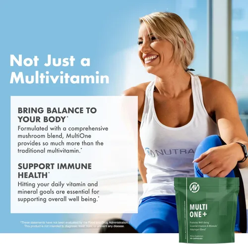 Miniatura 6 de MultiOne - Multivitamínico diario para hombres y mujeres, nutrientes esenciales y minerales para una salud óptima (60 cápsulas)