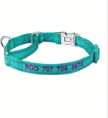 Miniatura 5 de Collar de Martingala personalizado para perro, collares de Martingala reflectantes con hebilla, collares de perro Martingala de entrenamiento