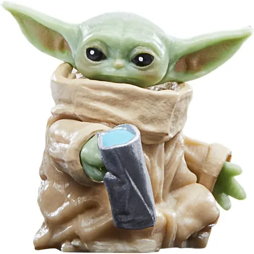Miniatura 5 de STAR WARS Serie The Black Grogu, Figura de acción coleccionable de The Mandalorian a escala de 15 cm, juguetes para niños a partir de 4 años
