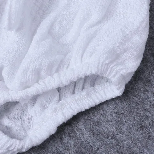 Miniatura 6 de MYGBCPJS Conjunto de 2 piezas de camiseta + pantalones cortos de algodón para bebés y niñas
