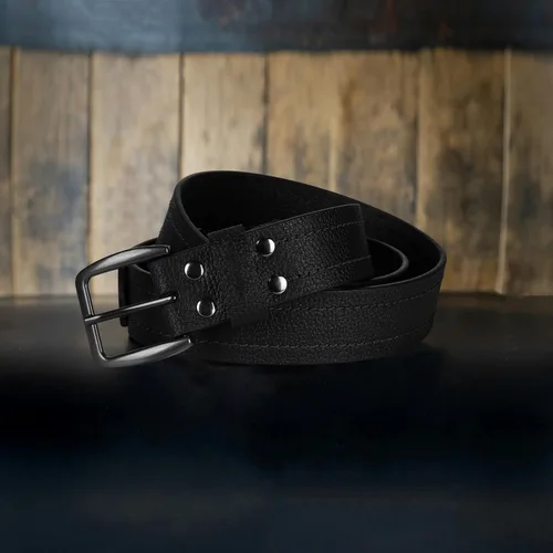 Miniatura 5 de Wrangler Mens Leather Belt Embossed Logo Casual Every Day Belt for Jeans