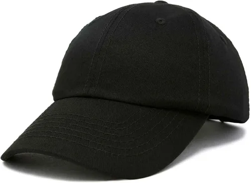 Miniatura 2 de DALIX Gorra de béisbol para papá, lisa, para hombre, mujer, algodón, ajustable, en blanco, sin estructurar, suave