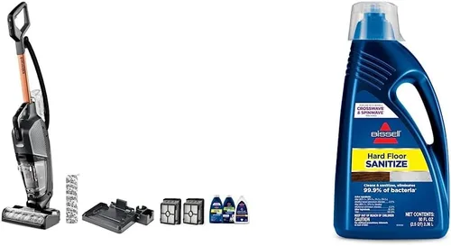 Miniatura 15 de BISSELL CrossWave HydroSteam - Aspiradora en seco y húmedo, aspiradora multiusos, lavado y vapor, fórmula desinfectante incluida, 35151