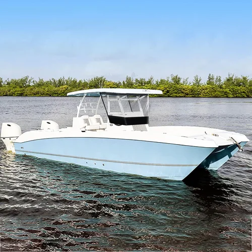 Miniatura 4 de Cubierta Universal T-TOP para Consola de Barco, Parabrisas Transparente, Compatible con Tamaños de Consola de hasta 700mm/27.56