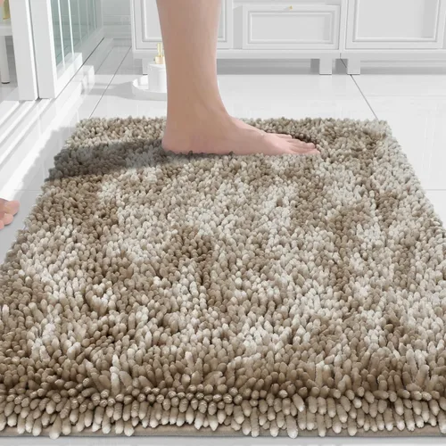 Miniatura 79 de Yimobra - Alfombra grande para baño antideslizante de 36x24 pulgadas, extra gruesa y suave, absorbente de felpilla, alfombras de baño lavables a