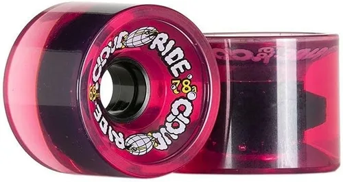 Miniatura 6 de Cloud Ride! Ruedas Cruiser 2.717 in 78A Longboard Ruedas Azul medianoche transparente