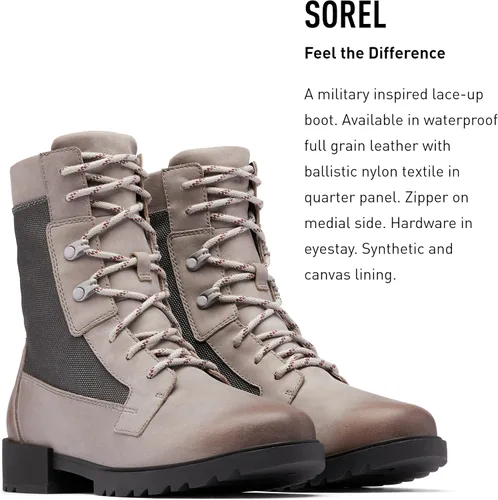 Miniatura 3 de SOREL Botas Emelie de encaje para mujer botas de invierno de cuero impermeable