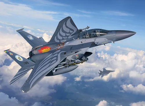 Miniatura 8 de Revell 03841 F-15 Eagle Model Kit Escala 1:72, sin barnizar