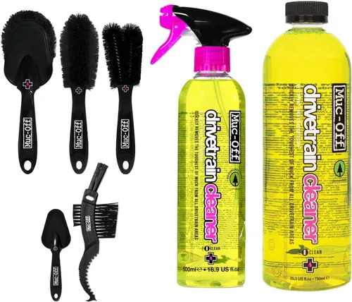 Miniatura 15 de Muc-Off Bio Drivetrain Cleaner Efectivo Limpiador y Desengrasante Biodegradable en Aerosol para Cadena de Bicicleta Apto para Todo Tipo